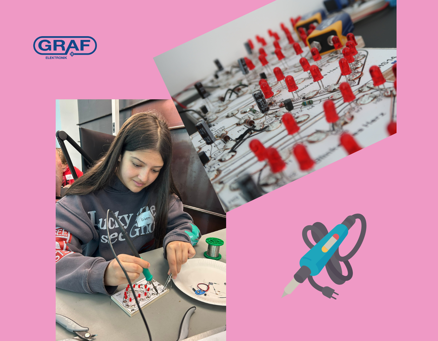 🔧 Lötspaß und Girlspower – Girls’Day bei Graf Elektronik!