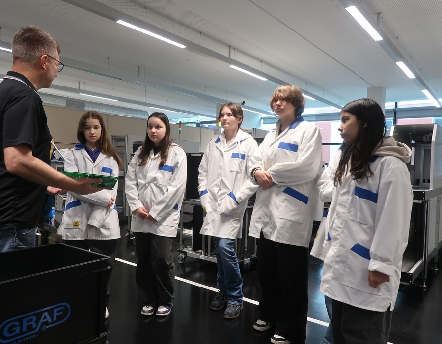 Girls-Day bei Graf Elektronik