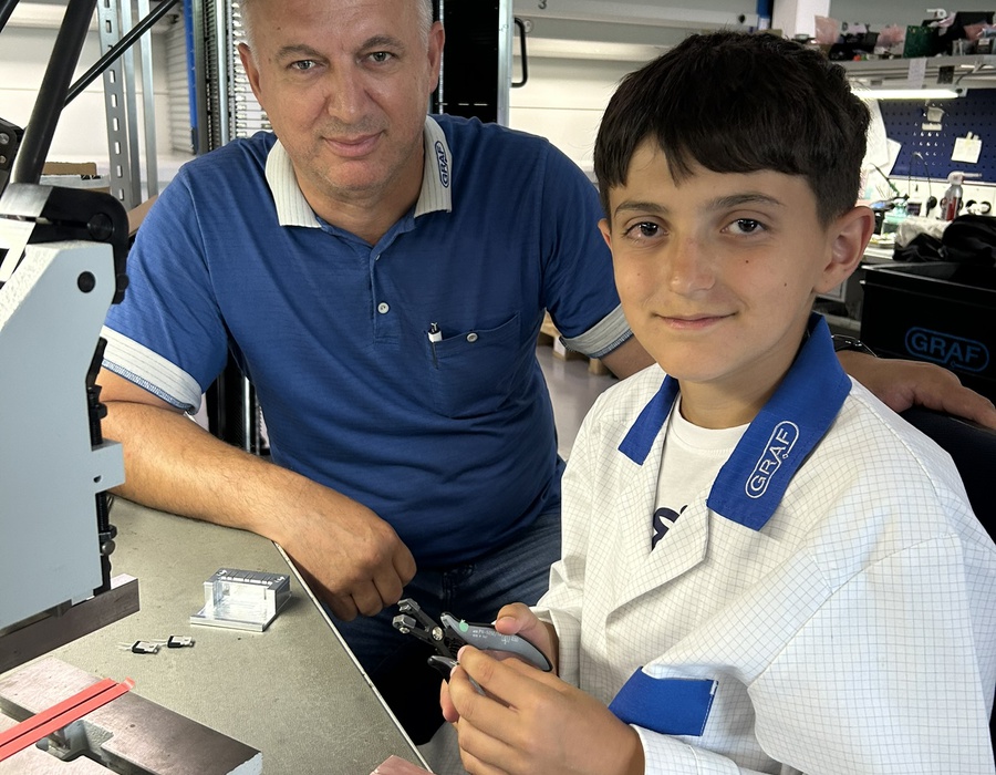 „Ich geh mit“-Tag bei Graf Elektronik – Nachwuchs auf Entdeckungstour! 👨‍👩‍👧‍👦