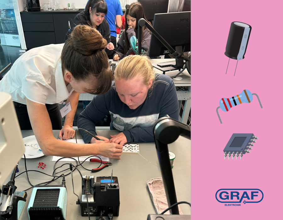 🔧 Lötspaß und Girlspower – Girls’Day bei Graf Elektronik!