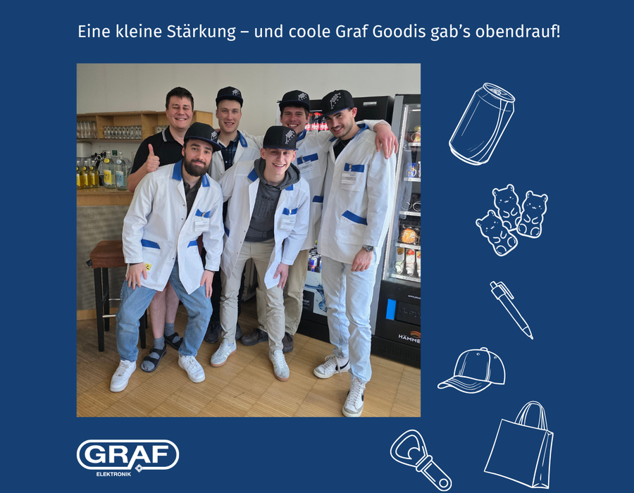 FH-Dornbirn-Studenten besuchen Graf Elektronik! 🎓