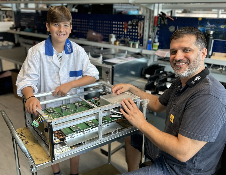 „Ich geh mit“-Tag bei Graf Elektronik – Nachwuchs auf Entdeckungstour! 👨‍👩‍👧‍👦